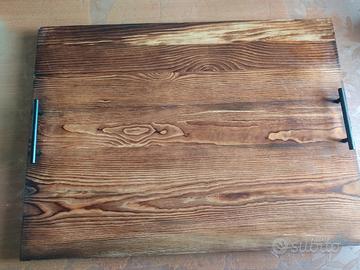 tagliere vassoio in legno 