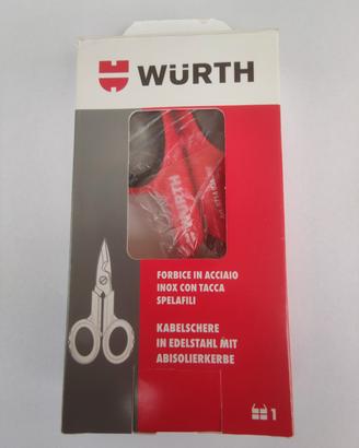 Forbici spellafili professionali  Wurth 