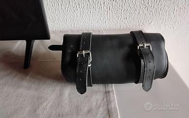 Borsa/barilotto cuoio moto