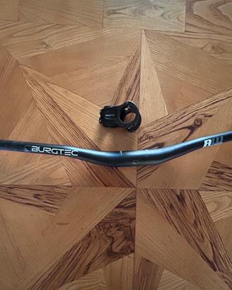 Burgtec manubrio e attacco manubrio mtb diam. 35
