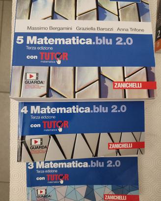 Matematica.blu 2.0 volume 3, 4 e 5
