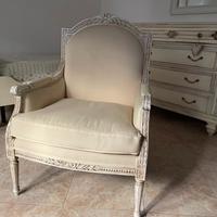 poltrona shabby provenzale