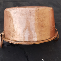 Antica pentola in rame