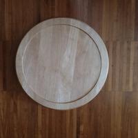 piatto girevole legno nuovo 