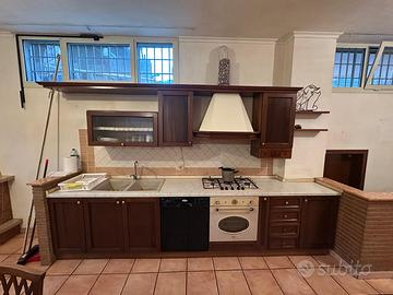 Cucina legno massello