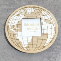 Cornice portafoto rotonda “Adventure Awaits”