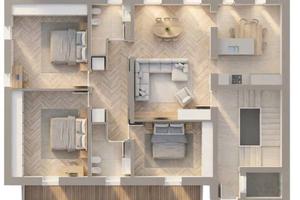 Appartamento di 139 m² con 5 locali e box auto a M