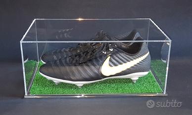 Teca - vetrina in plexiglass per scarpe da calcio