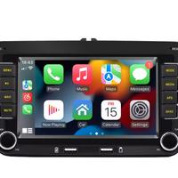 NUOVO Autoradio Navigatore VW Seat Skoda 6GB+128GB