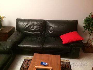 Set 2 Divani in pelle misura 180x90 h80 Eleganti