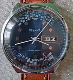 Orologio vintage Russo Raketa Calendario Perpetuo.
