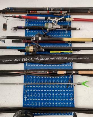 STOCK CANNE PESCA CARPA -TROTA / ATTREZZATURA 