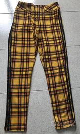 Pantaloni scozzesi gialli