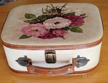 Valigetta decorativa/bauletto vintage