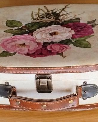 Valigetta decorativa/bauletto vintage