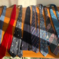 Cravatte Armani Valentino YSL