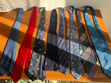 Cravatte Armani Valentino YSL