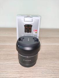 Obiettivo Sony FE Samyang 18mm F/2.8 - Mirrorless