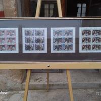Quadro con francobolli 