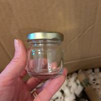 230 vasetti in vetro 40ml con tappo a vite oro 