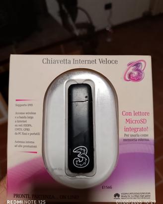 Chiavetta USB, per linea internet in buono stato.