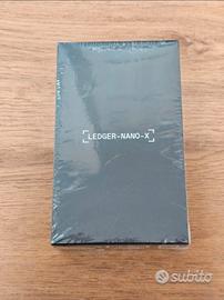 Ledger Nano X Nero Wallet hardware criptovalute
