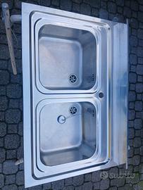 lavabo cucina acciaio