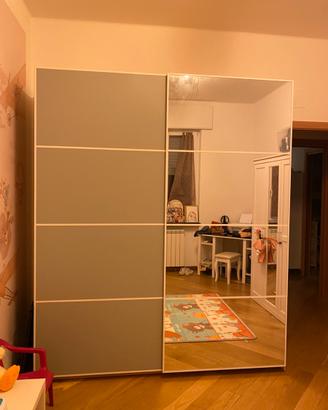 Armadio ikea doppia anta scorrevole