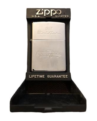 Vintage Accendino Zippo Chevrolet Bel Air 1957