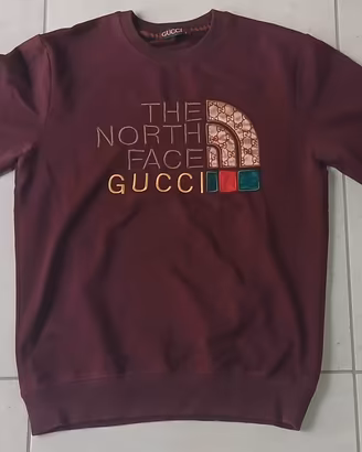 felpa gucci x the North face 