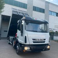 Iveco Eurocargo 90E18 Ribalt Trilat + Gru NUOVI