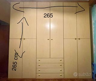 Armadio piu mobiletti