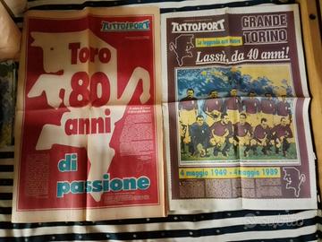 Torino Calcio libri e inserti tuttosport