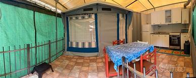 Roulotte stanziale con bagno