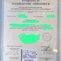 Qualifica parrucchiere barbiere