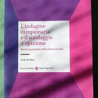 L'indagine campionaria e il sondaggio d'opinione