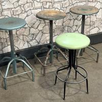 Sgabello da officina regolabile