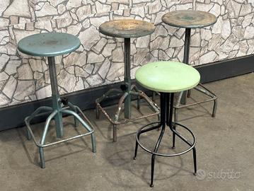 Sgabello da officina regolabile