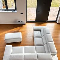 Divano Poltrone e Sofà Laghina angolare bianco