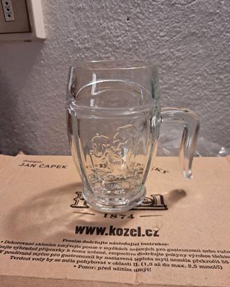 set bicchieri da birra kozel