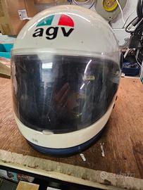 casco moto integrale vintage, AGV 
