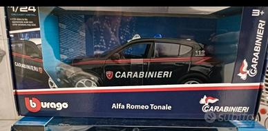 MODELLINI ALFA ROMEO TONALE CARABINIERI 124