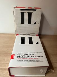 Vocabolario lingua latina