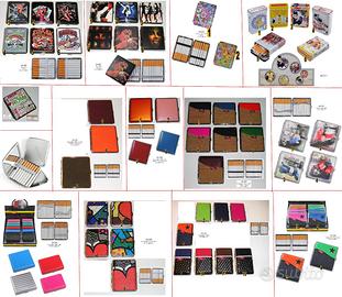 Portasigarette e porta pacchetto sigarette