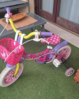 Bicicletta con rotelle 