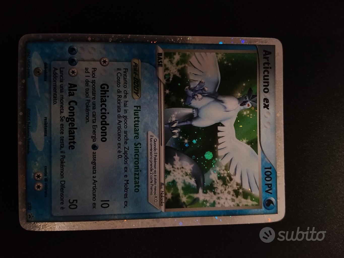 Articuno ex Nintendo Black Star Promo -Pokemon- - Collezionismo In ...