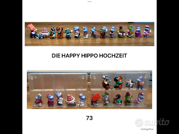KINDER SORPRESINE SERIE HAPPY HIPPO HOCHZEIN