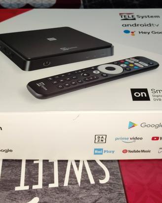 TELE System ON T2 HD decoder TV android
