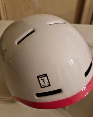 Casco sci salomon GROM jr + maschera UVEX