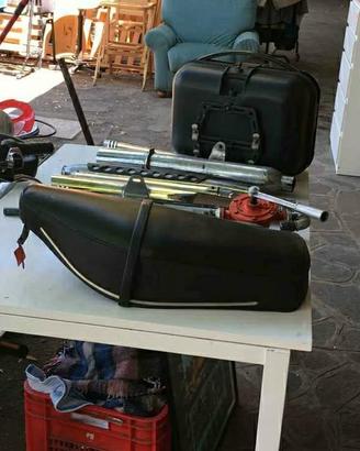 sella moto antica 